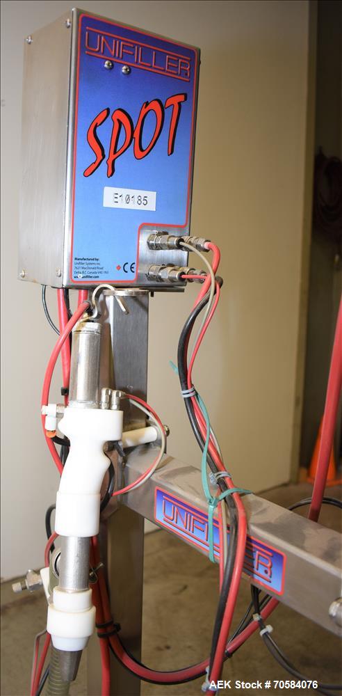 Used Unifiller Systems, Inc Inline Depositor Model Spot.