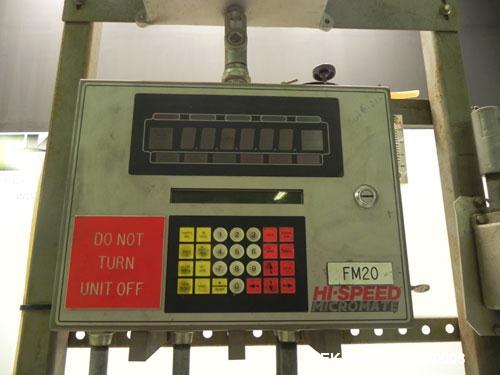 Used Thiele Model AF-3T-B1 Three Head PD Filler. Filler is designed to fill Quart to Gallon containers, (actual range 4 oz min to 185 oz maximum) at rates of 45 - 60 quart/min & 30-45 gallon/min. Eac...