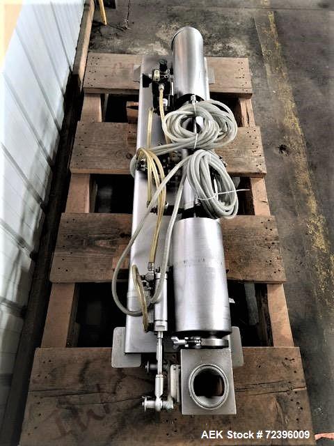 Used-Tucs Stainless Steel Sanitary Portable Piston Filler