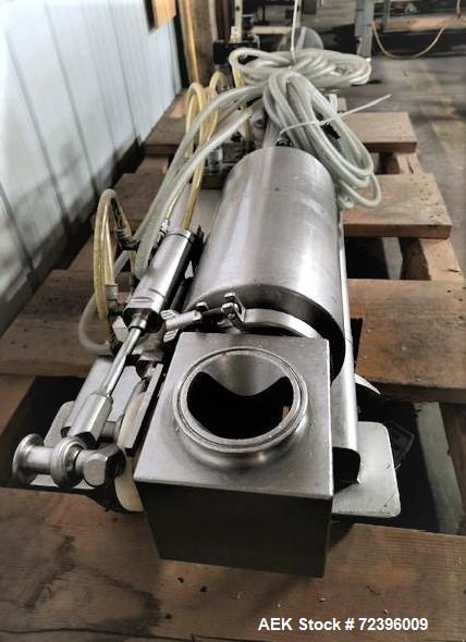 Used-Tucs Stainless Steel Sanitary Portable Piston Filler