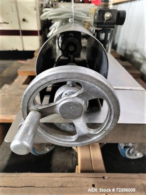 Used-Tucs Stainless Steel Sanitary Portable Piston Filler