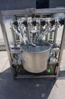 Used Biner Ellison Automatic Piston Filling Machine – Six Head, 120 CPM, Stainless Steel
