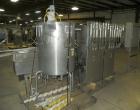 Used Filamatic (National Instruments) 12 Head In-Line Piston Filler. (12) 3/8’’ diameter nozzles with (9) centering bells, bottom up fill. (12) approximate 520cc pistons. Star wheel container indexin...