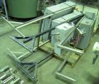 Used Filamatic (National Instruments) 12 Head In-Line Piston Filler. (12) 3/8’’ diameter nozzles with (9) centering bells, bottom up fill. (12) approximate 520cc pistons. Star wheel container indexin...