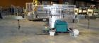 Used Cozzoli Model LF840-8 Inline Continuous Motion Walking Beam Style Piston Filler. Machine is capable of speeds from 40 to 120 containers per minute. Has integrated air cleaner. Container size ran...