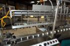Used Cozzoli Model LF840-8 Inline Continuous Motion Walking Beam Style Piston Filler. Machine is capable of speeds from 40 to 120 containers per minute. Has integrated air cleaner. Container size ran...