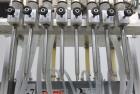 Used- Cozzoli Model VR-840-8 Inline Piston Filler