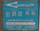 Used- Cozzoli Model VR-840-8 Inline Piston Filler