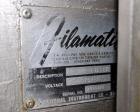Used Filamatic DAB-16-4 Inline Piston Filler capable of speeds from 3 to 40 containers per minute. Fill size range: 3cc to 520cc (with changeparts). Will hold up to 4 x 520cc pistons (not included). ...