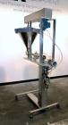 Used Hinds-Bock Single Piston Filler/Depositer, Model SP-64, Stainless Steel. Capable of speeds from 10 to 20 containers per minute (depending on fill size). Fill size range: 1/2 oz to 64 oz with cha...