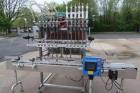 Used Inline Filling Systems Automatic Piston Filler – Model FP-6, Six Head, Stainless Steel