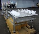 Used KOFAB Egg Depositer System, 304 Stainless Steel. (1) 25 Head filling station consisting of (4) 5 head manifolds on approximate 3” centers, 9
