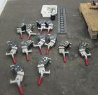Used KOFAB Egg Depositer System, 304 Stainless Steel. (1) 25 Head filling station consisting of (4) 5 head manifolds on approximate 3” centers, 9