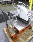Used Kalish Semi-Automatic Twin Piston Filler, Model 2100. (2) Approximate (2) 3/8'' diameter tubes. Designed to run over a conveyor. Foot pedal controls. Driven by a 1/3 HP, 1/60/110 Volt motor. Mou...