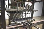 Used Pack West Model 6BPF-QT-RF-RL-CT (6)-Head Inline Piston Filler