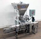 Used- Simplex Model AS200 Twin Piston Filler and Accumulation Tables.