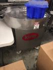 Used Simplex Model AS200 Twin Piston Filler and Accumulation Tables.