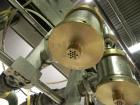 Used Thiele Model AF-3T-B1 Three Head PD Filler. Filler is designed to fill Quart to Gallon containers, (actual range 4 oz min to 185 oz maximum) at rates of 45 - 60 quart/min & 30-45 gallon/min. Eac...