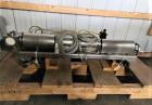 Used-Tucs Stainless Steel Sanitary Portable Piston Filler