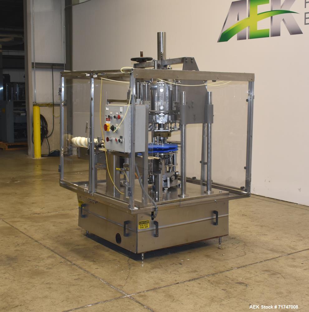 Used- Biner Ellison 8-Head Rotary Piston Filler