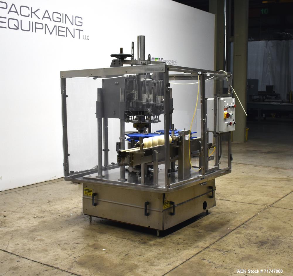 Used Biner Ellison 8-Head Rotary Piston Filler