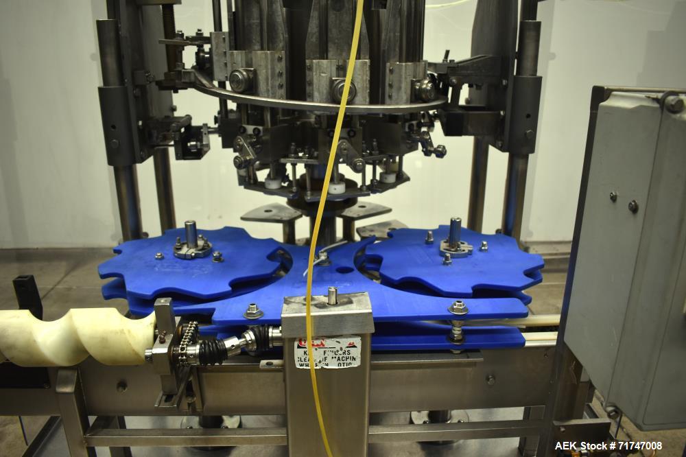 Used Biner Ellison 8-Head Rotary Piston Filler