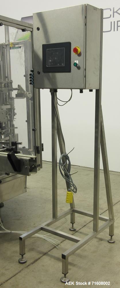 Used Consolidated Model RP221 21 Head Rotary Stainless Steel Piston Filler