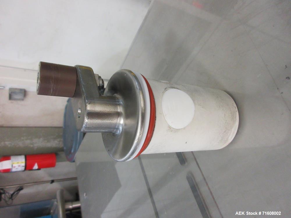 Used Consolidated Model RP221 21 Head Rotary Stainless Steel Piston Filler