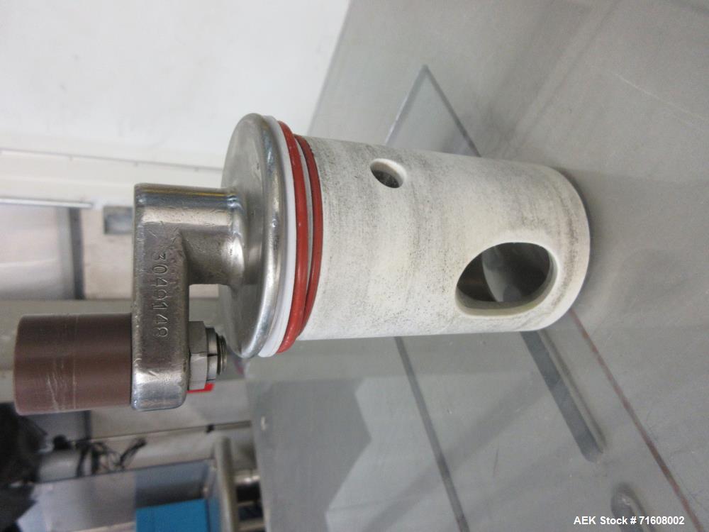 Used Consolidated Model RP221 21 Head Rotary Stainless Steel Piston Filler