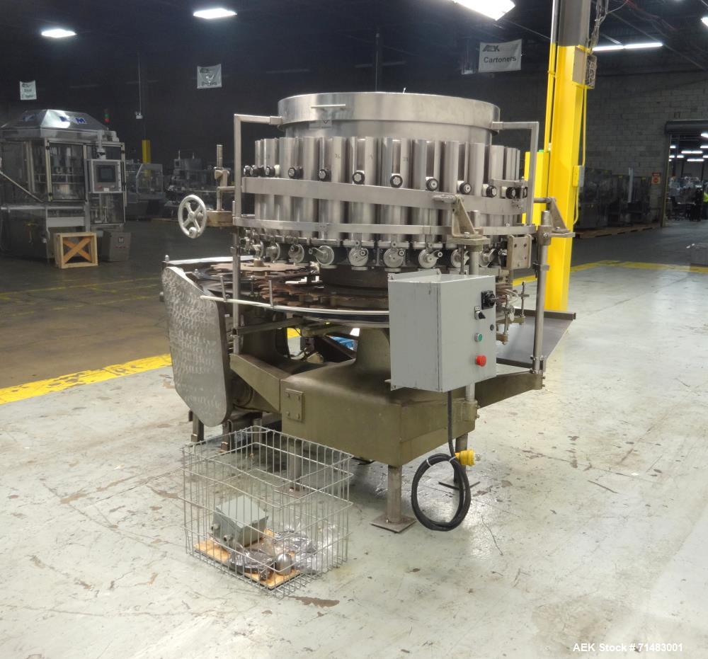 Used- Pfaudler (Elmar) RP 2028 Rotary Piston Filler. 28 head.