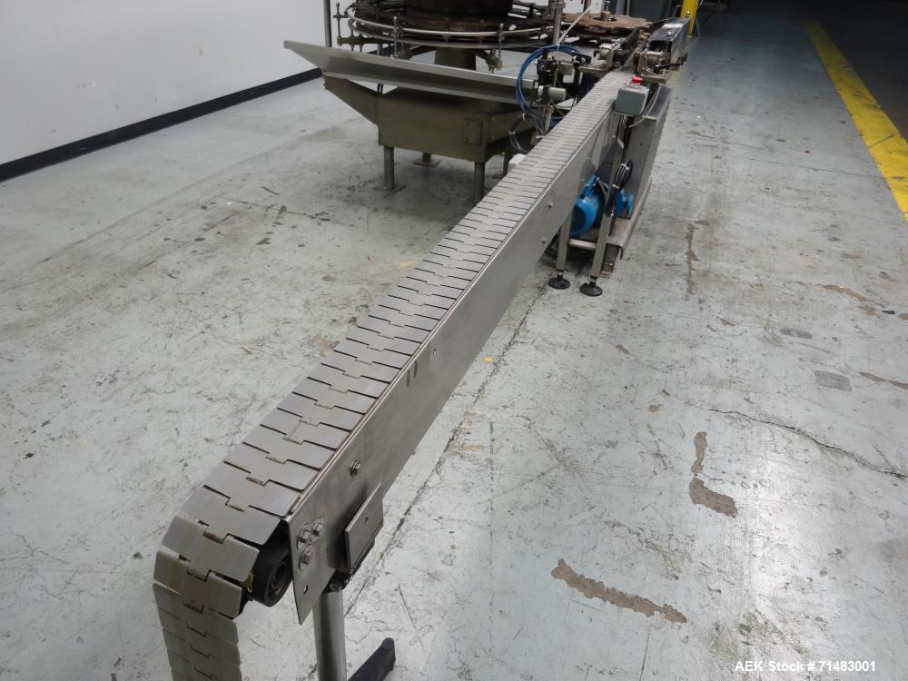 Used Pfaudler (Elmar) RP 2028 Rotary Piston Filler. 28 head.