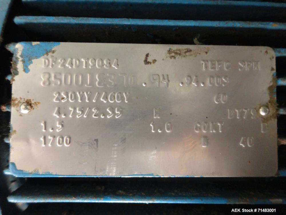 Used Pfaudler (Elmar) RP 2028 Rotary Piston Filler. 28 head.