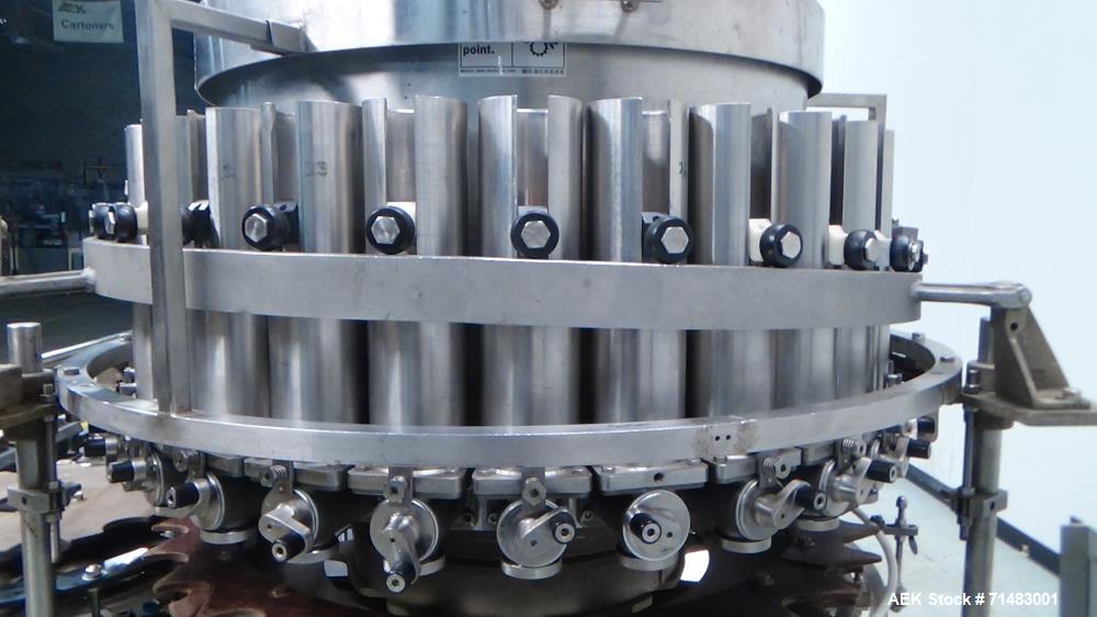 Used Pfaudler (Elmar) RP 2028 Rotary Piston Filler. 28 head.