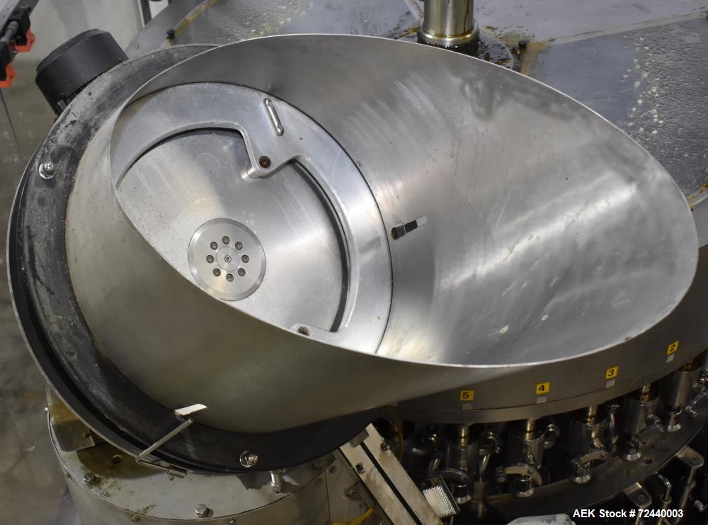 Used Ausere 34Head Rotary Piston FillerCapper,