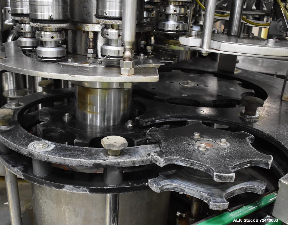 Used Ausere 34Head Rotary Piston FillerCapper,