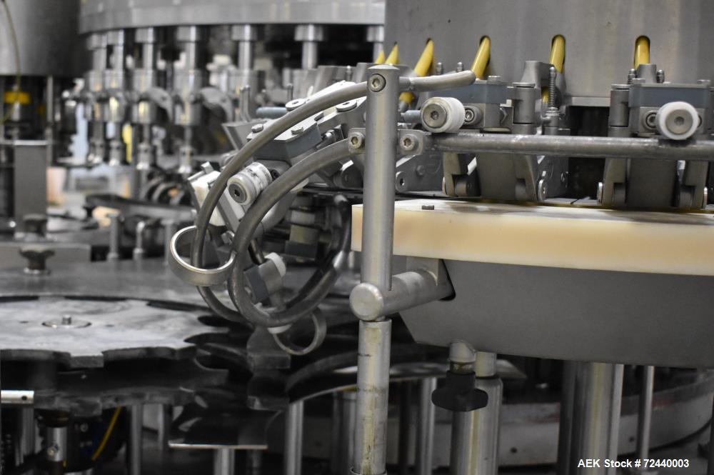 Used Ausere 34Head Rotary Piston FillerCapper,