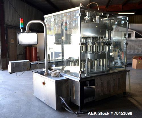 Used IMA Model F340 18 Head Rotary Piston Filler