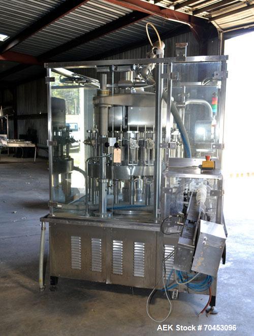 Used IMA Model F340 18 Head Rotary Piston Filler