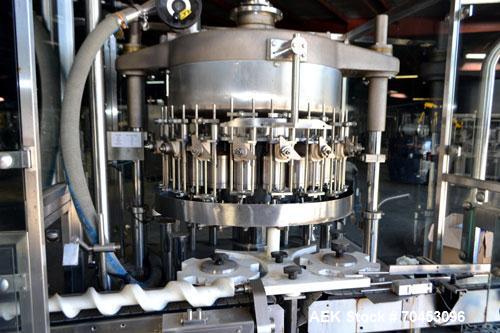 Used IMA Model F340 18 Head Rotary Piston Filler