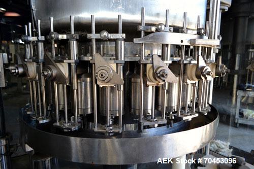 Used IMA Model F340 18 Head Rotary Piston Filler