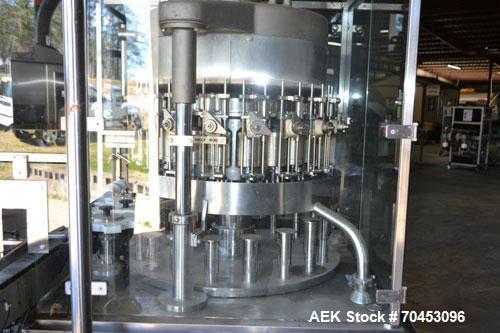 Used IMA Model F340 18 Head Rotary Piston Filler
