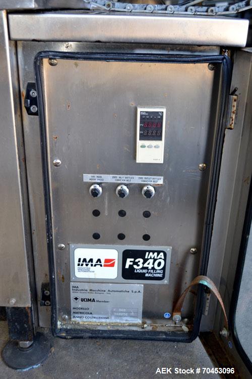 Used IMA Model F340 18 Head Rotary Piston Filler
