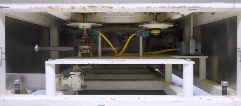 Used Laub Hunt Posifiller 16 Head Rotary Piston Filler