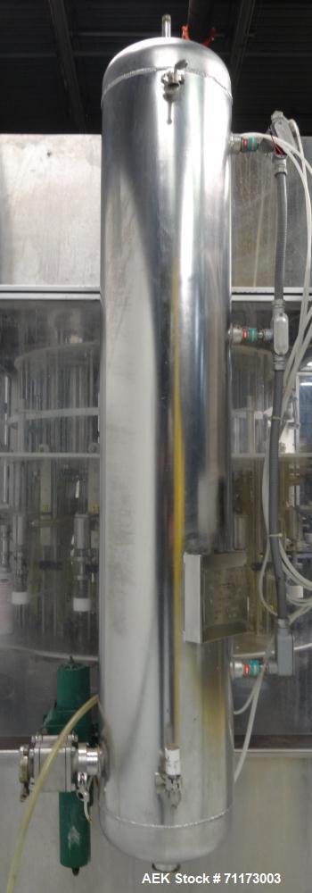 Used Laub Hunt Posifiller 16 Head Rotary Piston Filler