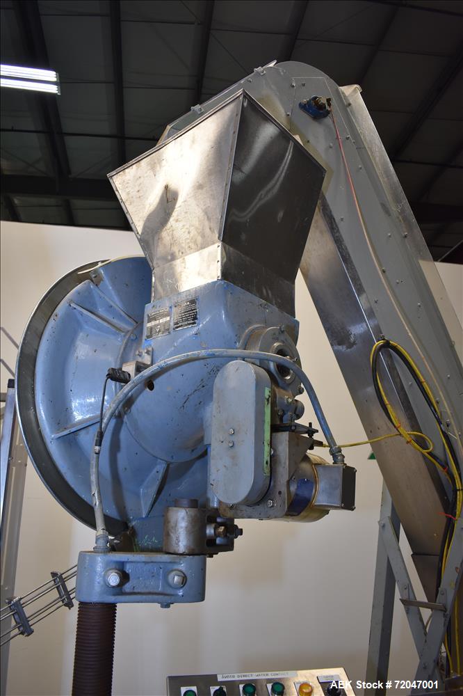 Used Model RPF-12 Rotary Piston Filler and Consolidated TG-6-15 Rotary Chuck Ca