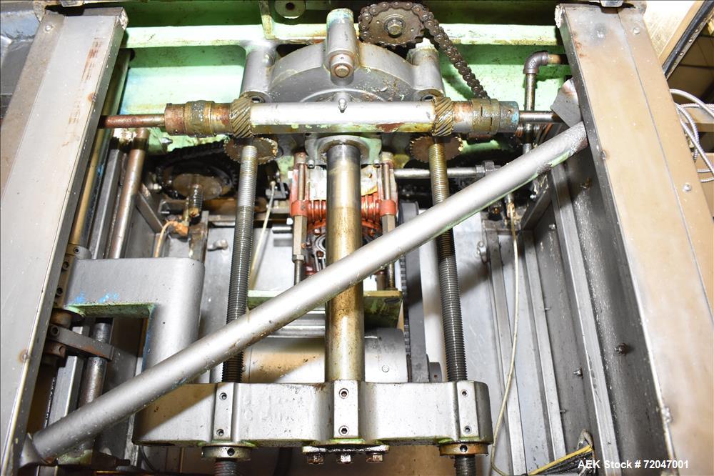 Used Model RPF-12 Rotary Piston Filler and Consolidated TG-6-15 Rotary Chuck Ca