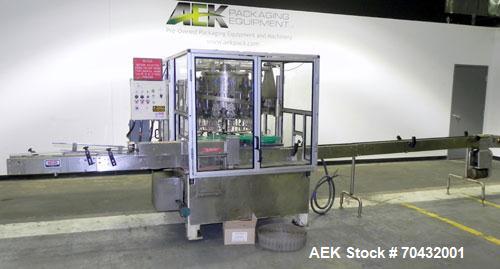 Used MRM Elgin RPF-16 Rotary Piston Filler