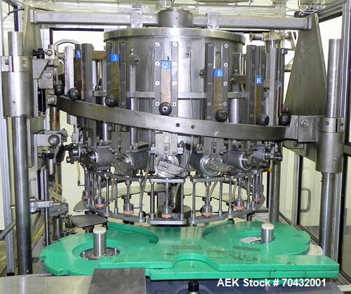 Used MRM Elgin RPF-16 Rotary Piston Filler