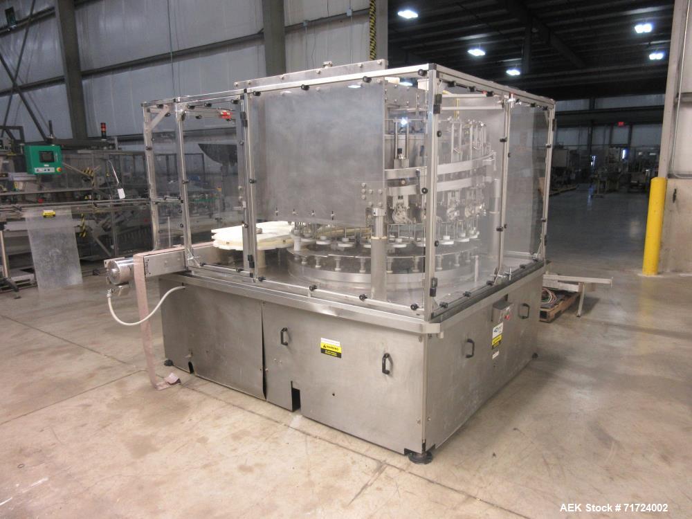 Used Mrm (Cozzoli) RPF-24 Head Rotary Piston Filler
