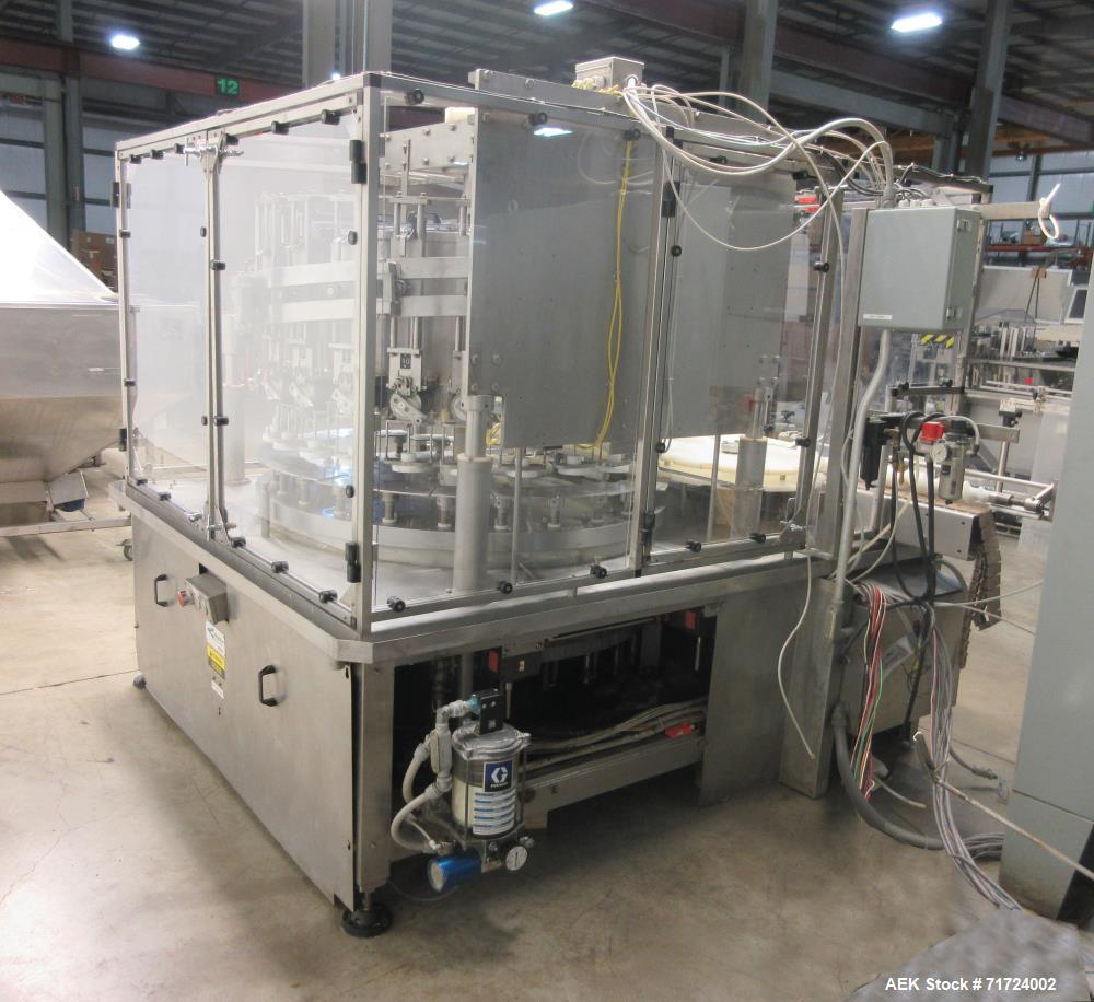Used Mrm (Cozzoli) RPF-24 Head Rotary Piston Filler